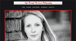 Desktop Screenshot of lifethroughthelensphoto.com