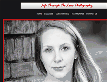 Tablet Screenshot of lifethroughthelensphoto.com